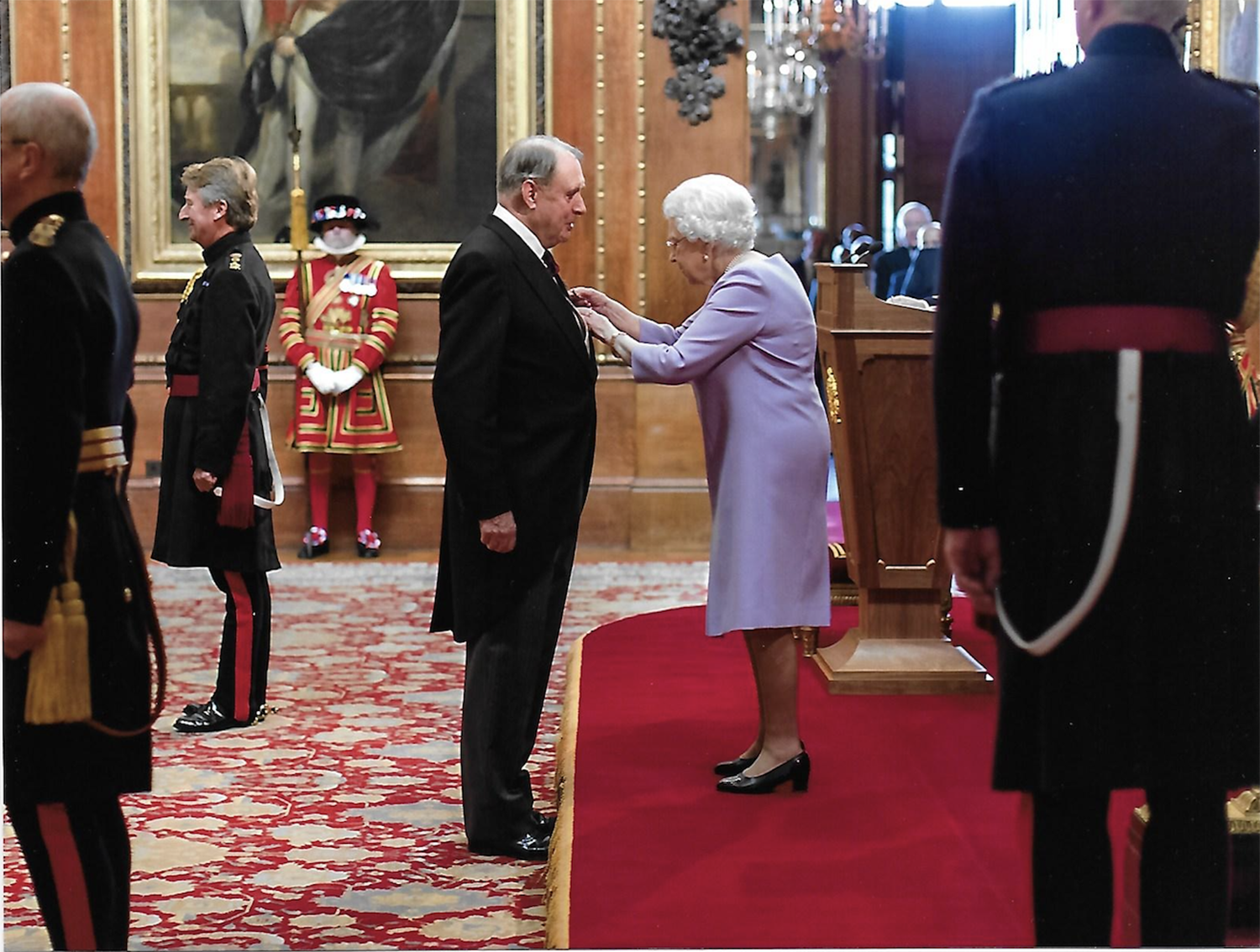 The Queen Medal Presentation